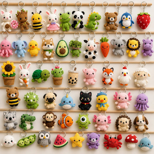 100+ Crochet Keychain Patterns