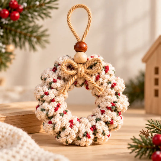 Merry Little Wreath Crochet Pattern