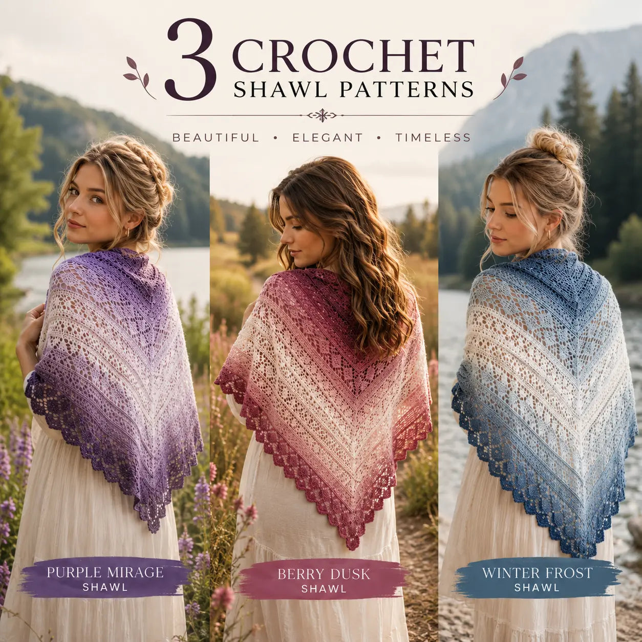 Crochet Shawl Patterns