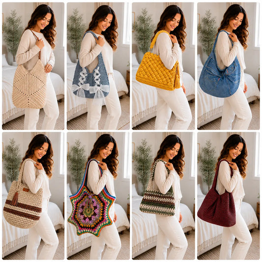 The Ultimate Crochet Bags Bundle 100+ Patterns