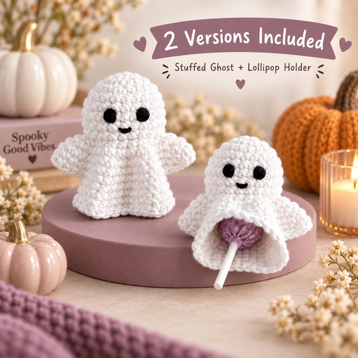 Halloween Ghost Crochet Pattern
