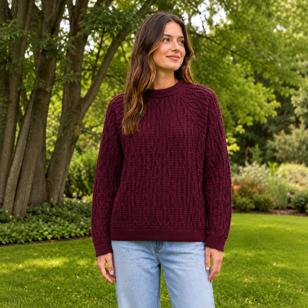 🧶🍂 Chestnut Trail Sweater Crochet Pattern