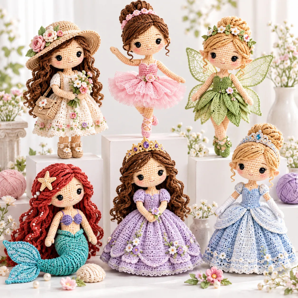250+ Crochet Doll Patterns Mega Bundle