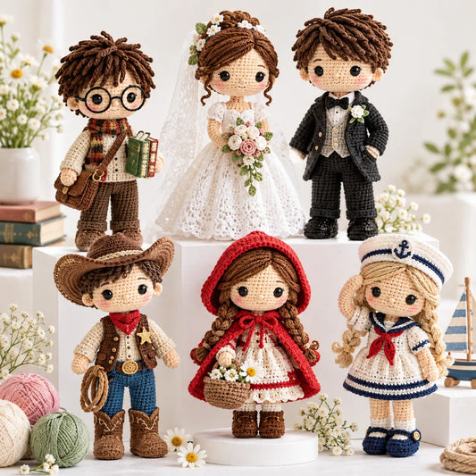 250+ Crochet Doll Patterns Mega Bundle