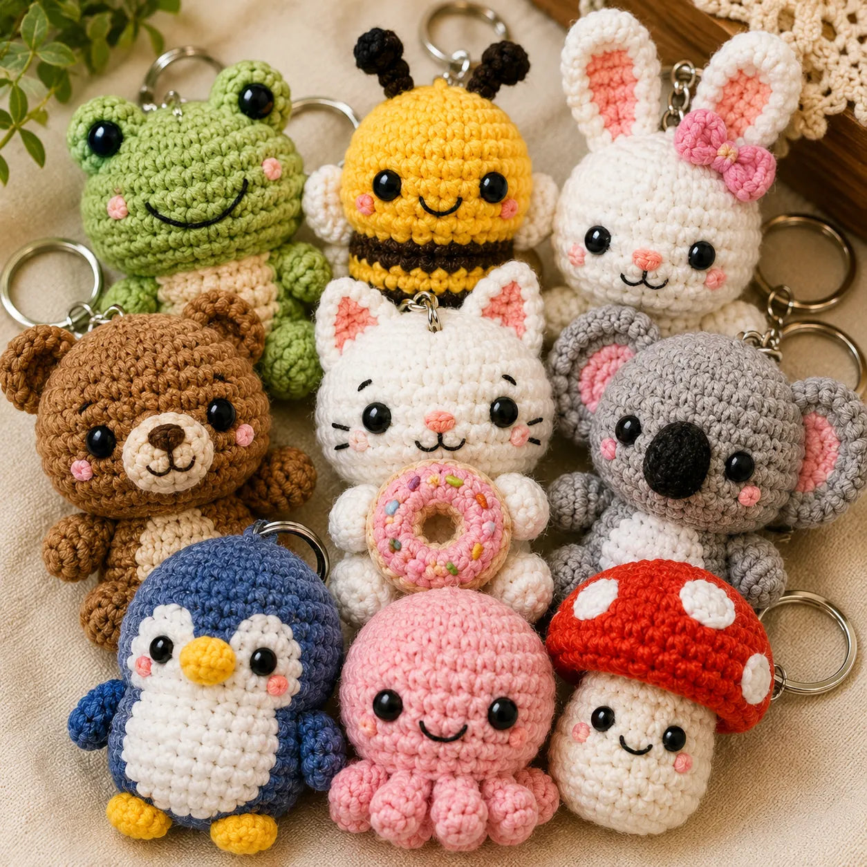 100+ Crochet Keychain Patterns