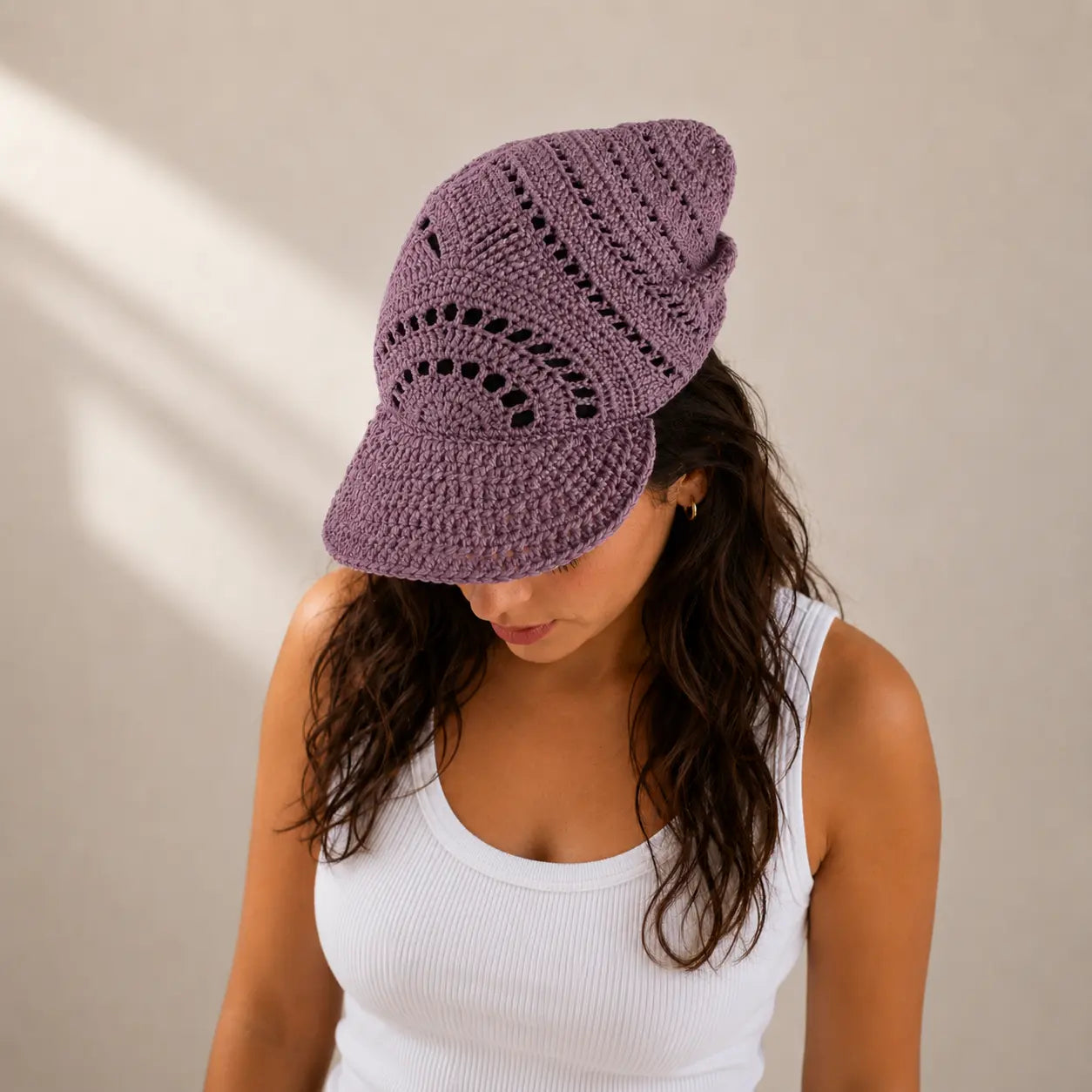 Crochet Bandana Cap Pattern