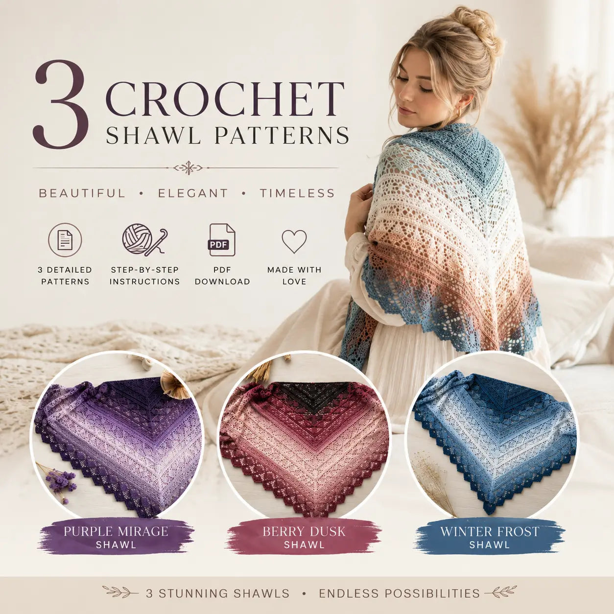 Crochet Shawl Patterns