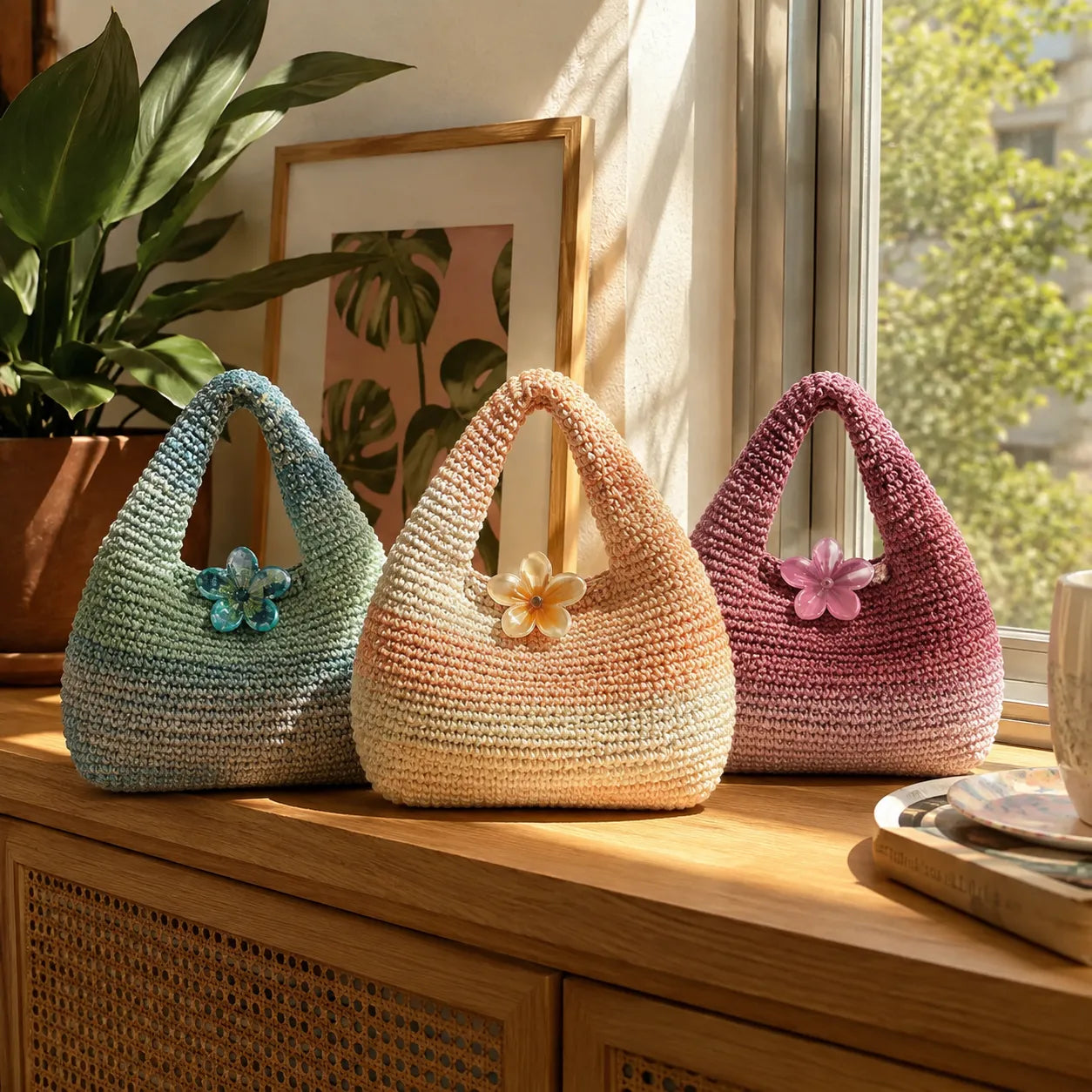 Dumpling Bag Crochet Pattern