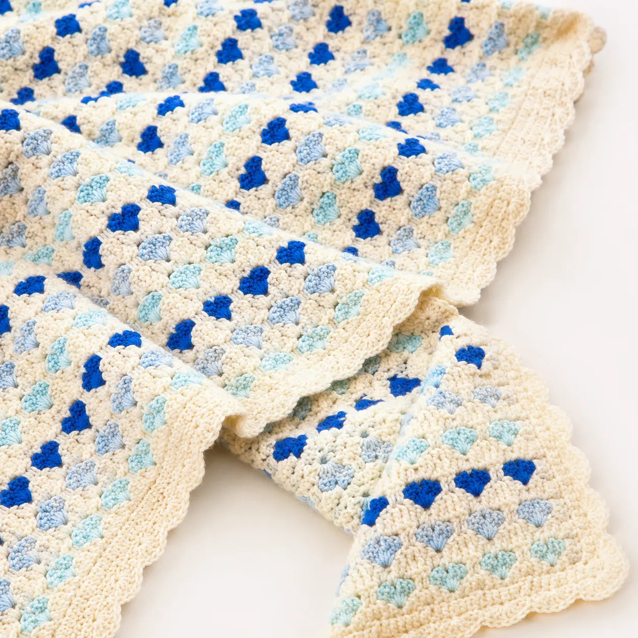 Crochet Heart Blanket Pattern