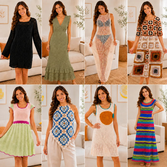 The Ultimate Crochet Dress Bundle 100+ Patterns
