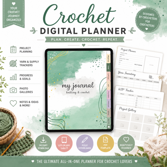Crochet Digital Planner