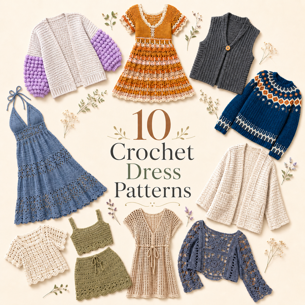 The Ultimate Crochet Dress Bundle 100+ Patterns