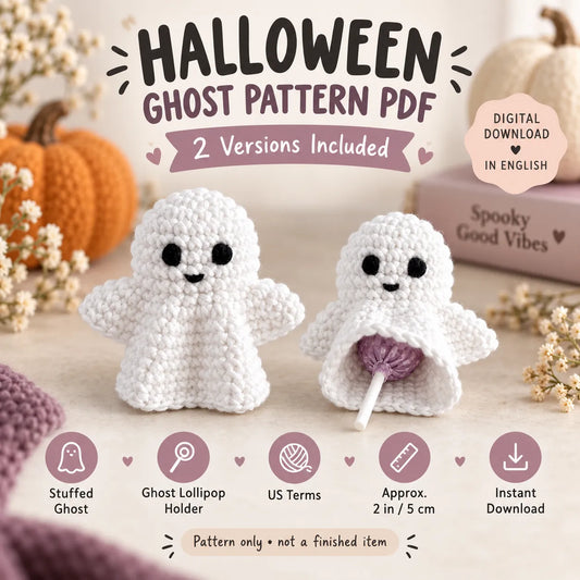 Halloween Ghost Crochet Pattern