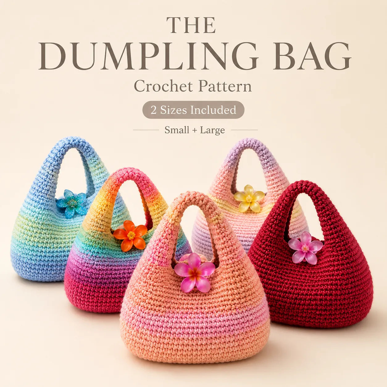 Dumpling Bag Crochet Pattern