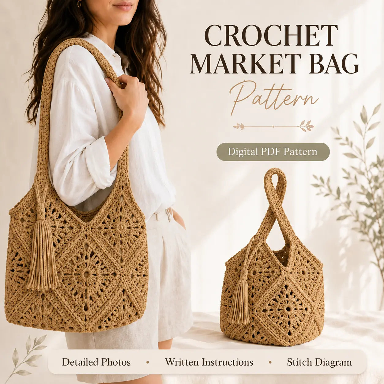 Crochet Market Bag Pattern