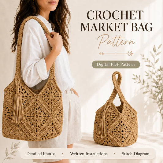 Crochet Market Bag Pattern