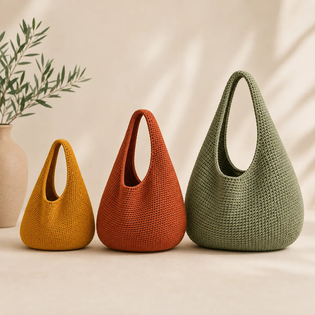 Crochet Hobo Bag Pattern