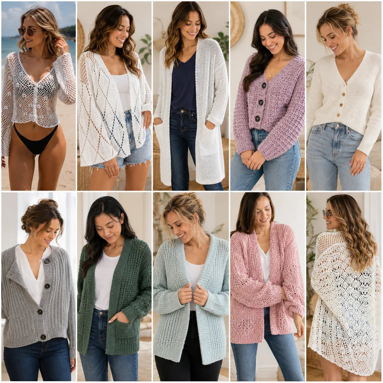 The Ultimate Crochet Cardigan Bundle 100+ Patterns