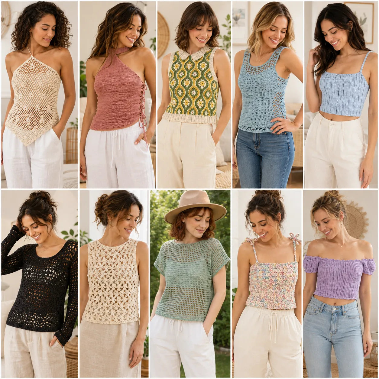 The Ultimate Crochet Tops Bundle 100+ Patterns