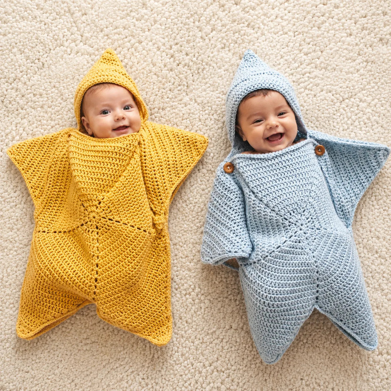 Crochet Baby Star Suit Pattern