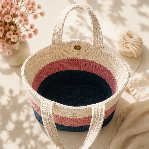 Everyday Rope Tote Bag Crochet Pattern