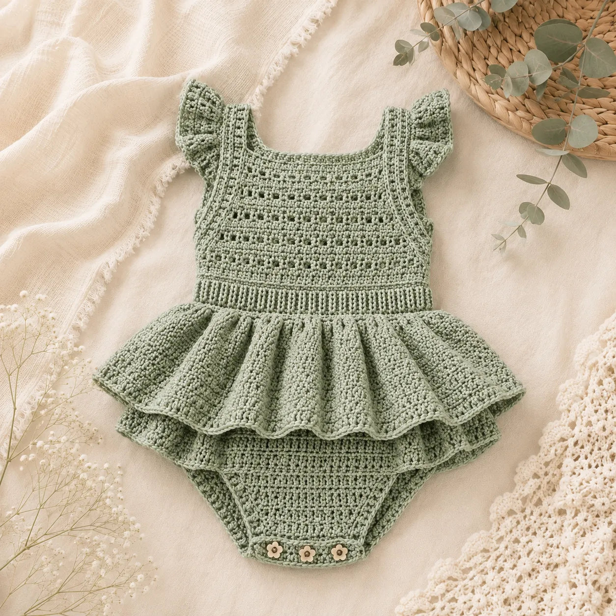 Crochet Romper Pattern