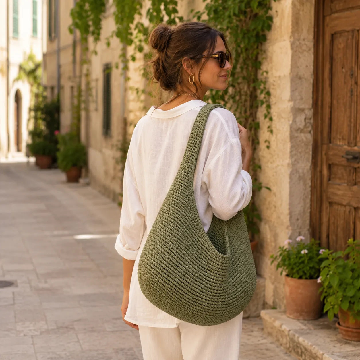 Crochet Hobo Bag Pattern