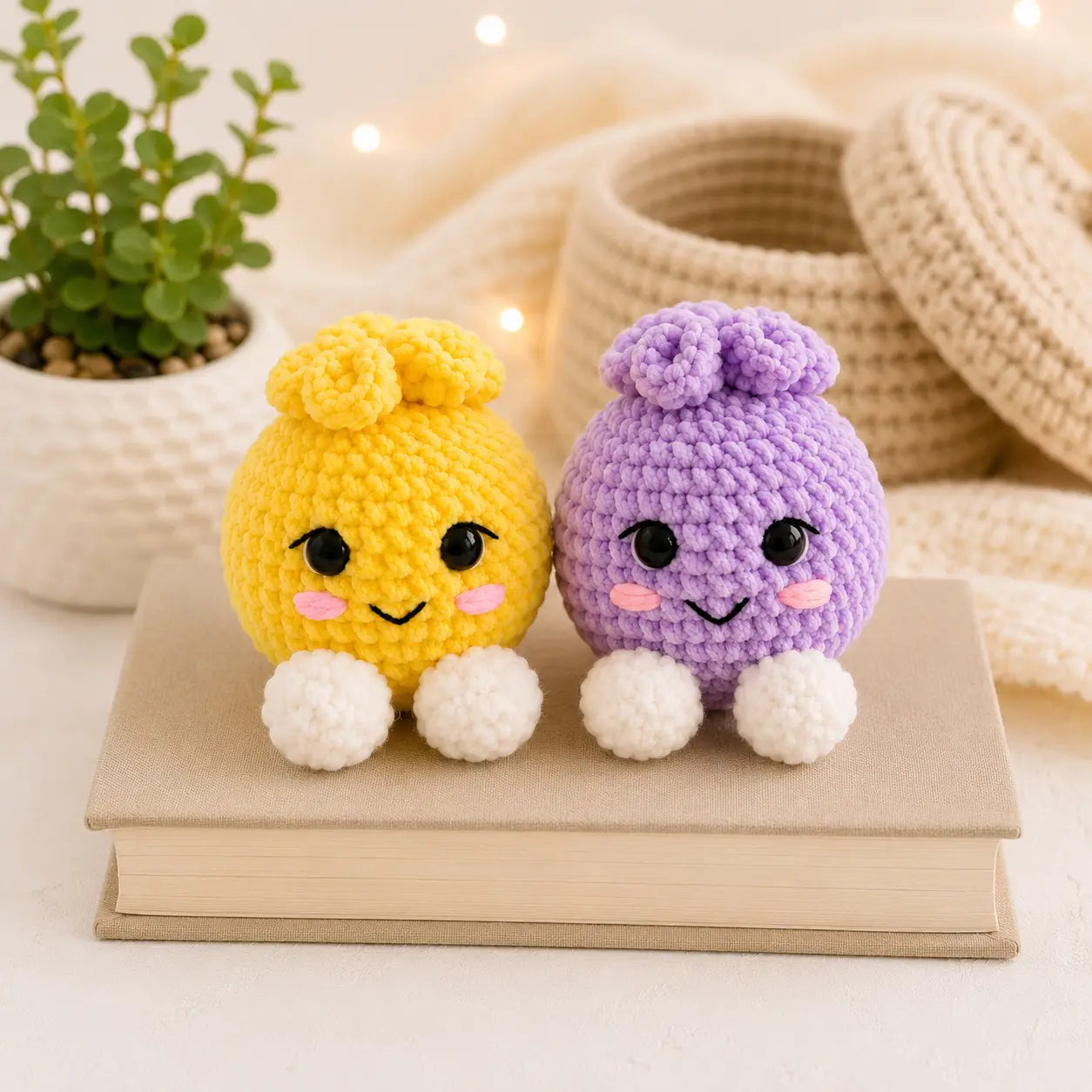 Mochi the Dumpling & Steamer Crochet Pattern