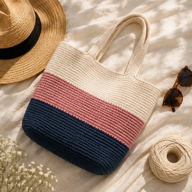 Everyday Rope Tote Bag Crochet Pattern
