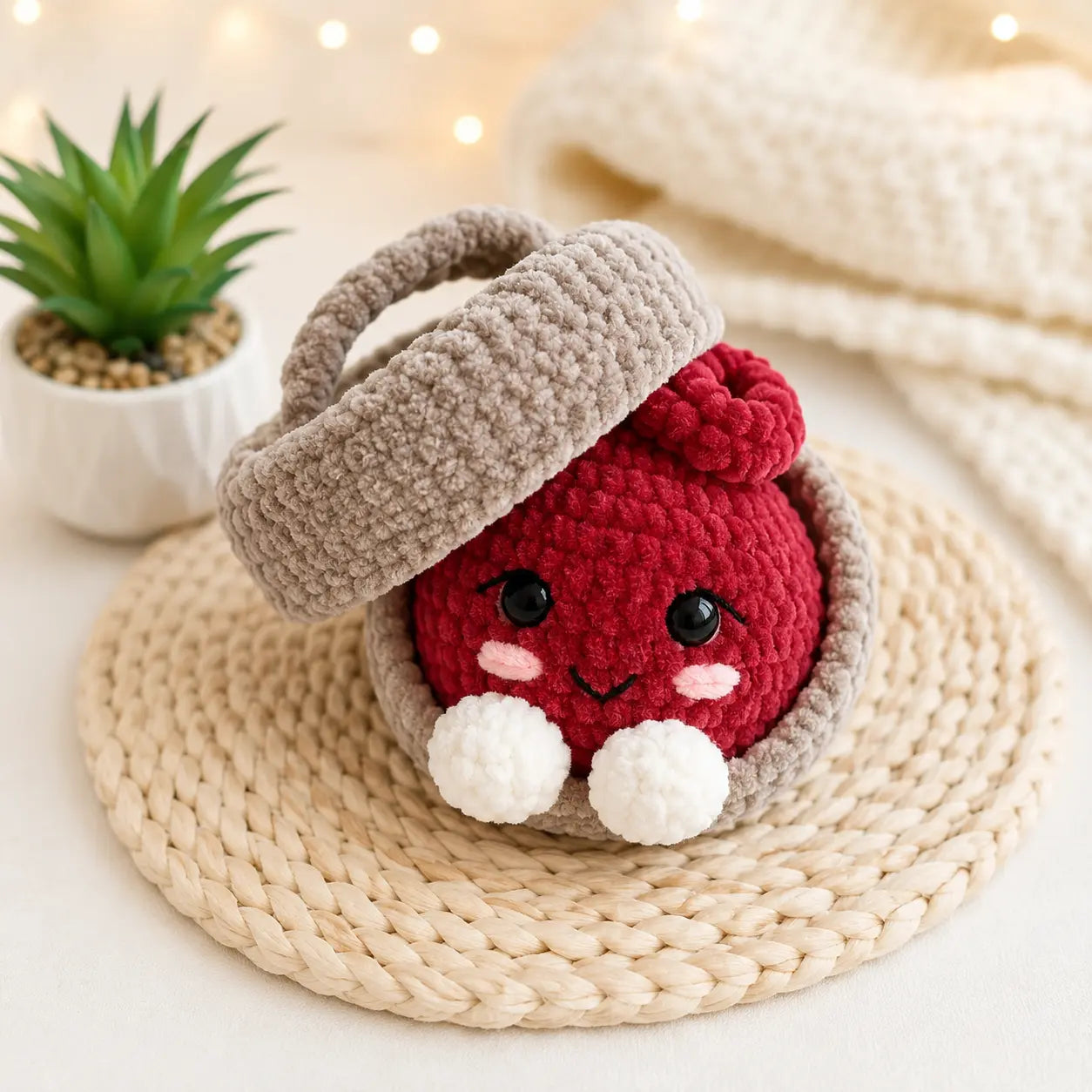 Mochi the Dumpling & Steamer Crochet Pattern