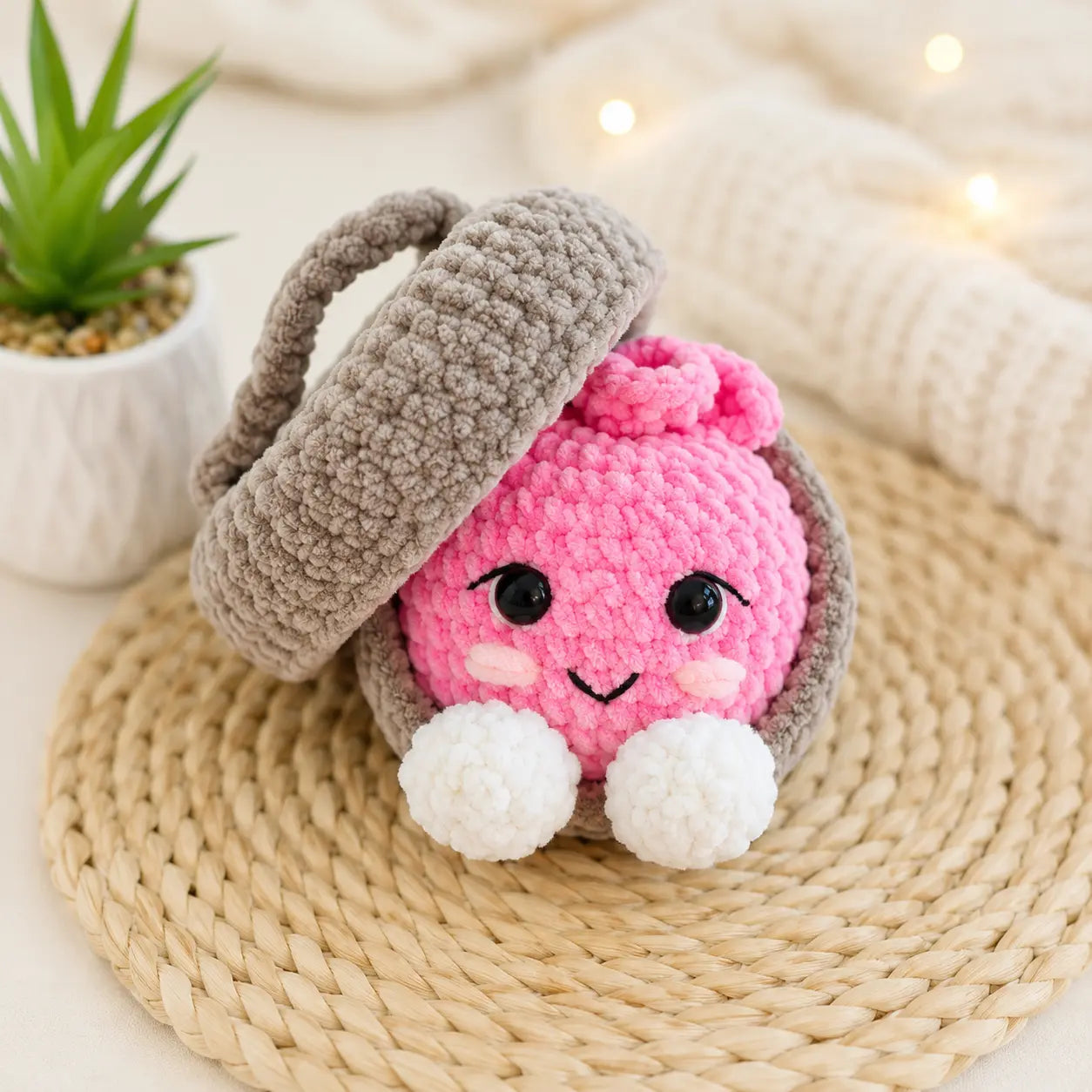Mochi the Dumpling & Steamer Crochet Pattern