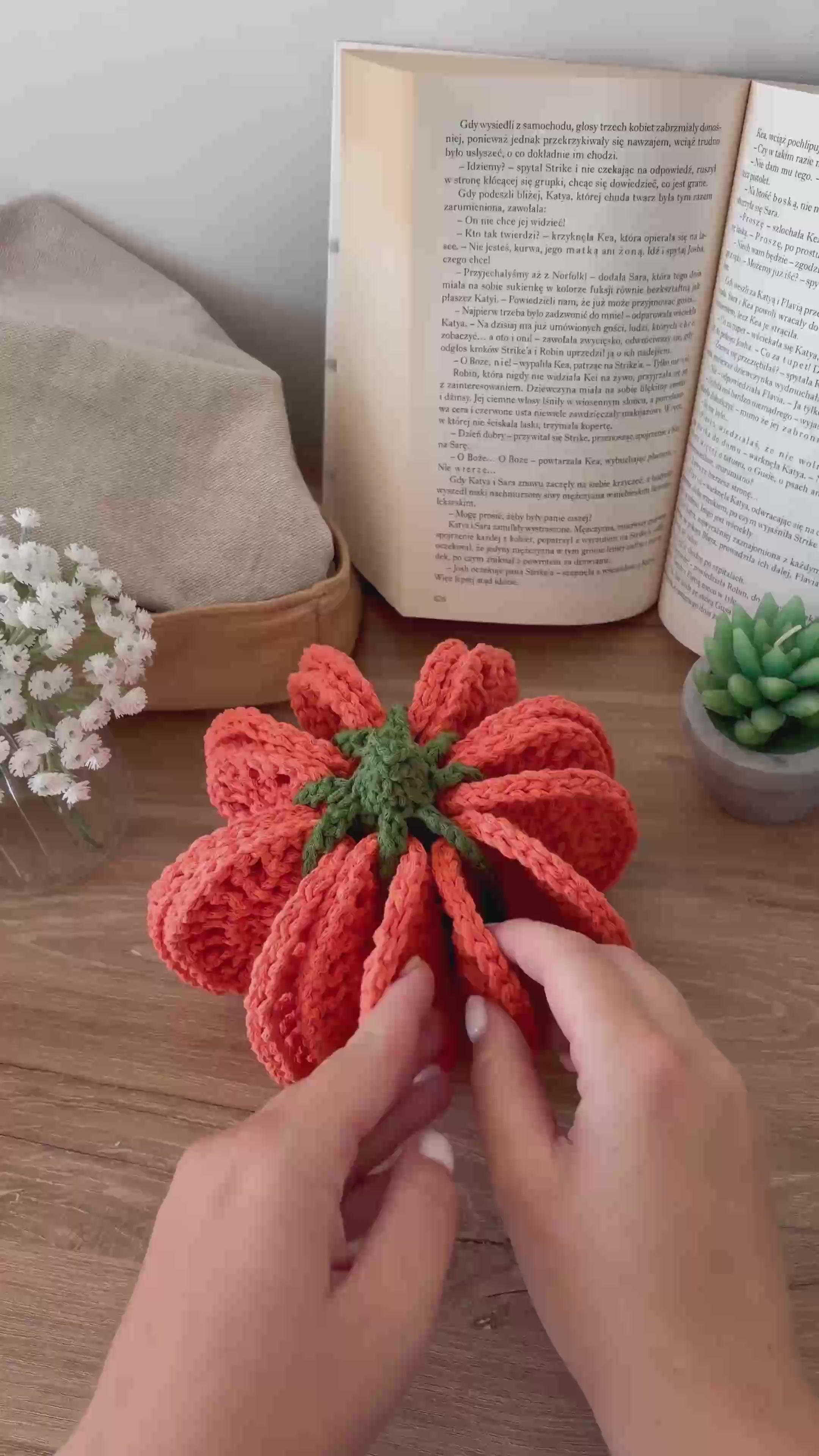 Pumpkin Coaster Set Crochet Pattern